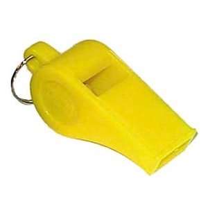  Yellow Official’s Whistles by Olympia Sports   12 Pack 