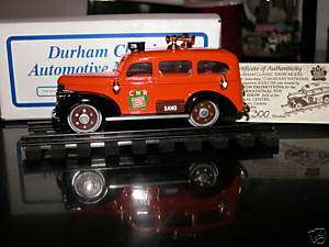 Rare Durham  Chevrolet Suburban 1941 1/43 no brooklin  