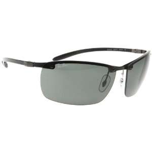  Ray Ban RB 8306 082 71 64 Carbon Fibre Sunglasses Patio 