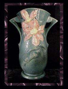 Roseville  Clematis Vase (114 15) c.1944  