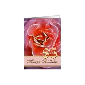 85th Birthday Card   Rose Card Toys & Games