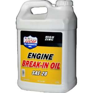  SAE 20 Break In Oil 2.5 Gallon   10628