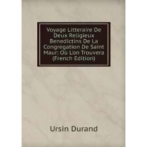  Saint Maur OÃ¹ Lon Trouvera (French Edition) Ursin Durand Books