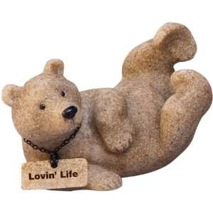 Fountasia 90402 Benji Bear Figurine with Lovin Life Sign, 2 1/2 Inch 
