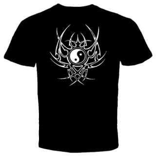 Ying Yang tribal design tatoo symbol sign new T shirt  
