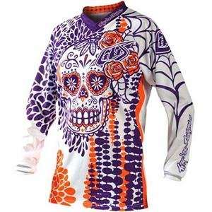   Troy Lee Designs Womens GP VooDoo Jersey   Small/White Automotive