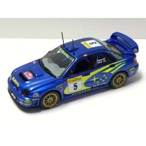   43 Scale IXO Subaru Impreza WRC Monte Carlo 2001 #5 Toys & Games