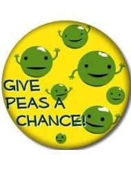   CHANCE Pinback Button 1.25 Pin / Badge Peace Hippie Vegan Vegetarian