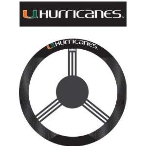  Miami Hurricanes Steering Wheel Cover   Steer Wheel Cover 