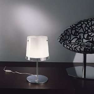   Light Table Lamp 92300 006 Chrome/Black Shade