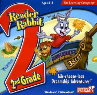 Kids Software READER RABBIT 2nd Grade MIS CHEESE IOUS  