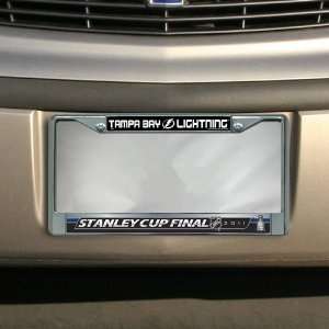  Tampa Bay Lightning 2011 Stanley Cup Final Chrome License 
