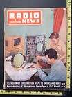 October 1948 Radio & Television News Magazine   TV Kit Construction