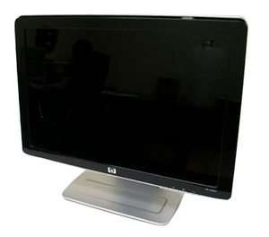 HP W2007 20.1 Widescreen LCD Monitor   Black 882780774742  