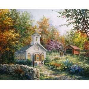  Worship In The Country Wall Mural