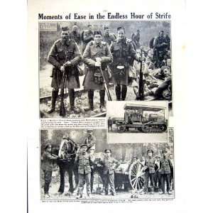  1915 16 WORLD WAR BRITISH ARMY COOK FLANDERS SOLDIERS 