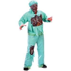  Lets Party By FunWorld Zombie Doctor Adult / Black   Size 
