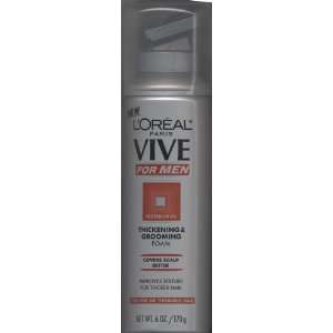  Loreal Vive for Men Thickening & Grooming Foam (2 Pack) Beauty