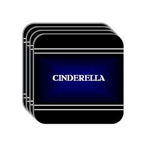  Personal Name Gift   CINDERELLA Set of 4 Mini Mousepad 