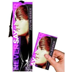  Justin Bieber Never Say Never Bookmark and Magnet Office 