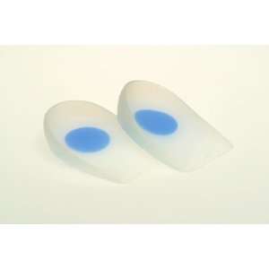   Blue Dot Silicone Soft Line Medium Gel Heel Cup Pair 