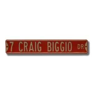  7 CRAIG BIGGIO DR Street Sign