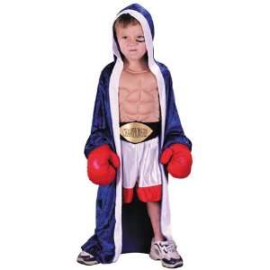  Toddler Champion Boxer Costume Size 3 4T 
