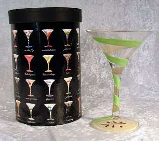 Appletini Love My Martini Glass Collection by Lolita NR  