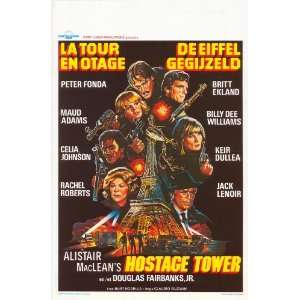The Hostage Tower (1980) 27 x 40 Movie Poster Belgian Style A  