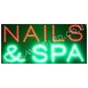  Quality Flashing Nail Spa Beauty Led New Shop Signs 