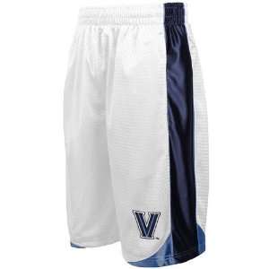 Villanova Wildcats White Vector Workout Shorts  