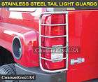 2006 2011 Hummer H3 Stainless Steel Rear Tail Light Guards Bars