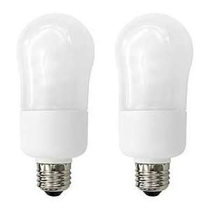 TCP Inc. 69415TD2 15 Watt A19 TruDim CFL Light Bulb (2 Pack)   Soft 