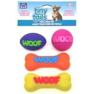   Woof Value Pack 4Pc Vo Puppy Vinyl Woof Value Pack Toys
