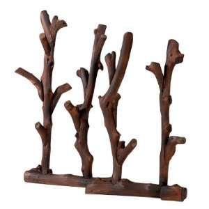  Set of 2 Decorative Western Standup Tabletop Branches 