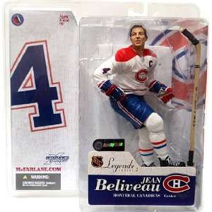   Jean Beliveau (Montreal Canadiens) White Jersey Variant Toys & Games