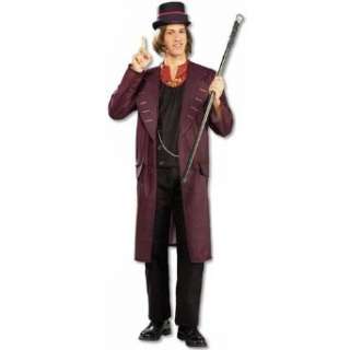   Adult Charlie And The Chocolate Factory Willy Wonka Costume Clothing