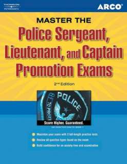   Police Sergeant, Lieutenant, and Captain Promotion 