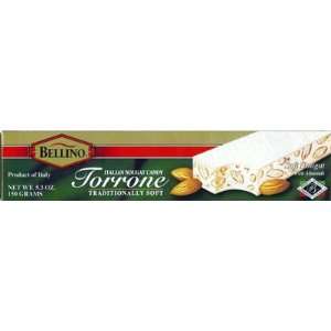 Bellino Soft Torrone Bar 5.3 oz  Grocery & Gourmet Food
