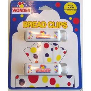  Set of 2 Wonder Bread Bread Clips 