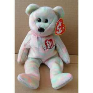  TY Beanie Babies Celebrate Bear Stuffed Animal Plush Toy 