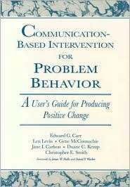   for Problem Behavior, (1557661596), Carr, Textbooks   