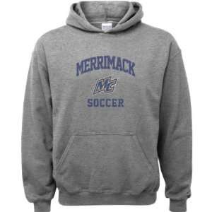  Merrimack Warriors Sport Grey Youth Varsity Washed Soccer 