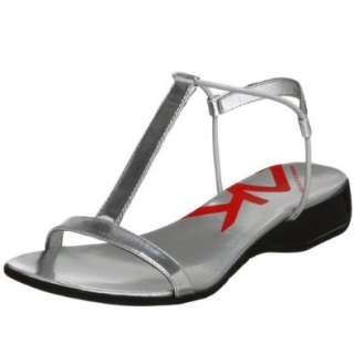  AK Anne Klein Womens Kameron T Strap Sandal Shoes