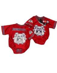 Fresno State Bulldogs NCAA Football Infant/baby Onesie Jersey 0 3 