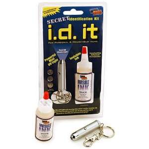  Invisible Ink UV ID It Kit