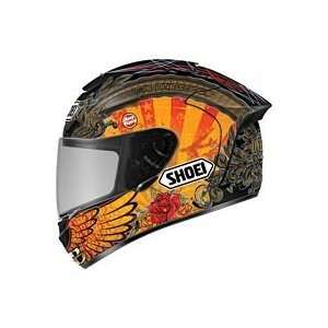  SHOEI X 12 B BOZ HELMET (SMALL) (ORANGE) Automotive