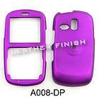 rubberized purple butterfly Samsung r355 R355c Straight Talk Phone 