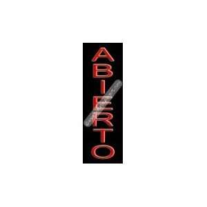 Abierto Neon Sign (24x8x3)  Grocery & Gourmet Food