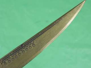 African Africa 19 Century Fighting Knife Dagger  